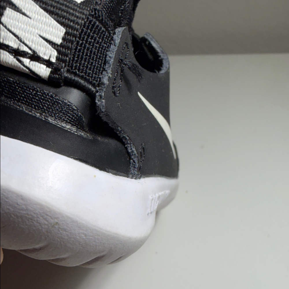 Nike Kids Black and White Slip-On Sneakers - Picture 11 of 11
